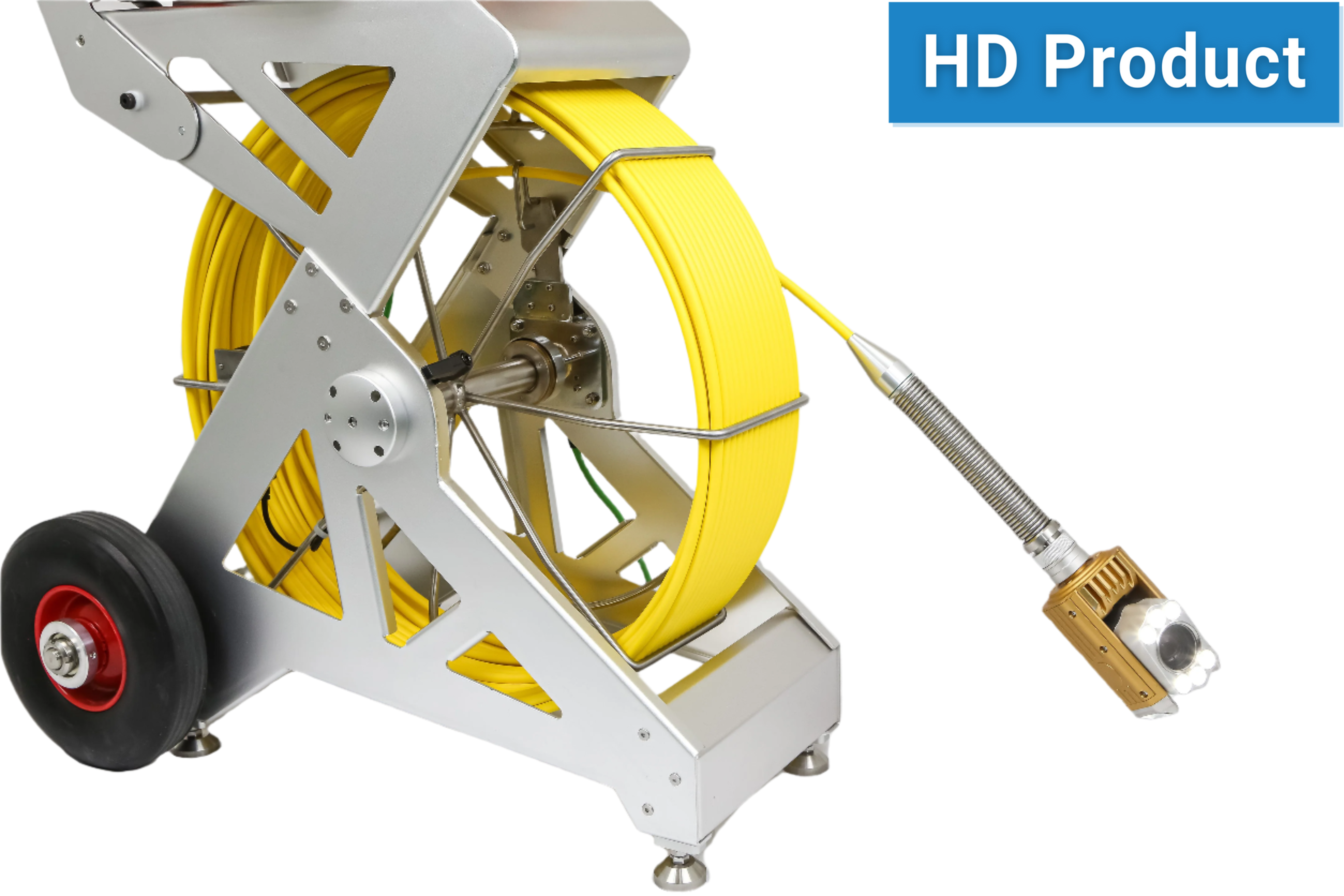 Mid Range HD 200 FT Stand Cable & Self Leveling/Pan-Tilt-Zoom Camera Head Only (No Control Station)