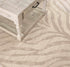 Beige Manteca Zebra Print Area Rug