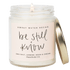 Be Still and Know Soy Candle - Clear Jar - 9 oz (Spa Day)
