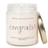 Congrats! Soy Candle - Clear Jar - 9 oz (Island AIr)
