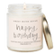Happy Birthday Soy Candle - Clear Jar - 9 oz