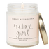 Relax, Girl Soy Candle - Clear Jar - 9 oz (Relaxation)