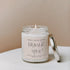Thank You! Soy Candle - Clear Jar - 9 oz (Island Air)