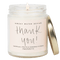 Thank You! Soy Candle - Clear Jar - 9 oz (Island Air)