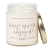 OMG! You're Engaged! Soy Candle - Clear Jar - 9 oz