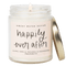 Happily Ever After Soy Candle - Clear Jar - 9 oz (Palo Santo Patchouli)