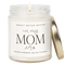 In My Mom Era Soy Candle - Clear Jar - 9 oz (Wildflowers and Salt)