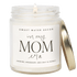 In My Mom Era Soy Candle - Clear Jar - 9 oz (Wildflowers and Salt)