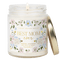Best Mom Ever Soy Patterned Candle - Clear Jar - 9 oz (Wildflowers and Salt)