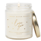 Love You Soy Candle Patterned - Clear Jar - 9 oz