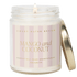 Mango and Coconut Soy Patterned Candle - Clear Jar - 9 oz