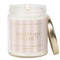 Mango and Coconut Soy Patterned Candle - Clear Jar - 9 oz