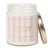 Mango and Coconut Soy Patterned Candle - Clear Jar - 9 oz