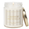 Cashmere and Vanilla Soy Patterned Candle - Clear Jar - 9 oz