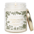Wildflowers and Salt Soy Patterned Candle - Clear Jar - 9 oz