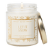 Let It Snow Soy Candle - Patterned 9 oz Clear Jar