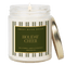 Holiday Cheer Soy Candle - 9 oz Patterned Clear Jar