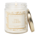 Fall Leaves Soy Candle - Patterned 9 oz - Clear Jar