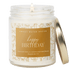 Happy Birthday Soy Candle - Clear Patterned Jar - 9 oz