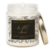 Be Still and Know Soy Candle - Clear Patterned Jar - 9 oz