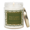 Palo Santo Patchouli Soy Candle - Clear Patterned Jar - 9 oz