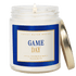 Game Day Blue Soy Candle - Clear Jar - 9 oz