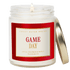 Game Day Red Soy Candle - Clear Jar - 9 oz