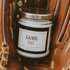 Game Day Black Soy Candle - Clear Jar - 9 oz