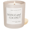 Mango and Coconut Soy Candle - Tan Matte Jar - 15 oz