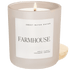 Farmhouse Soy Candle - Tan Matte Jar - 15 oz