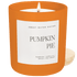 Pumpkin Pie Soy Candle - Orange Matte Jar - 15 oz (Hello Pumpkin)
