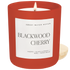 Blackwood Cherry Soy Candle - Red Matte Jar - 15 oz