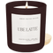 Ube Latte Soy Candle - Brown Matte Jar - 15 oz