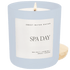 Spa Day Soy Candle - Blue Matte Jar - 15 oz