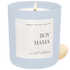 Boy Mama Soy Candle - Blue Matte Jar - 15 oz (Palo Santo Patchouli)