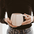 Cream Pumpkin 19oz. Figural Coffee Mug