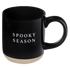 Spooky Season 14oz. Black Stoneware Coffee Mug