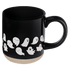 Ghosts 14oz. Black Stoneware Coffee Mug