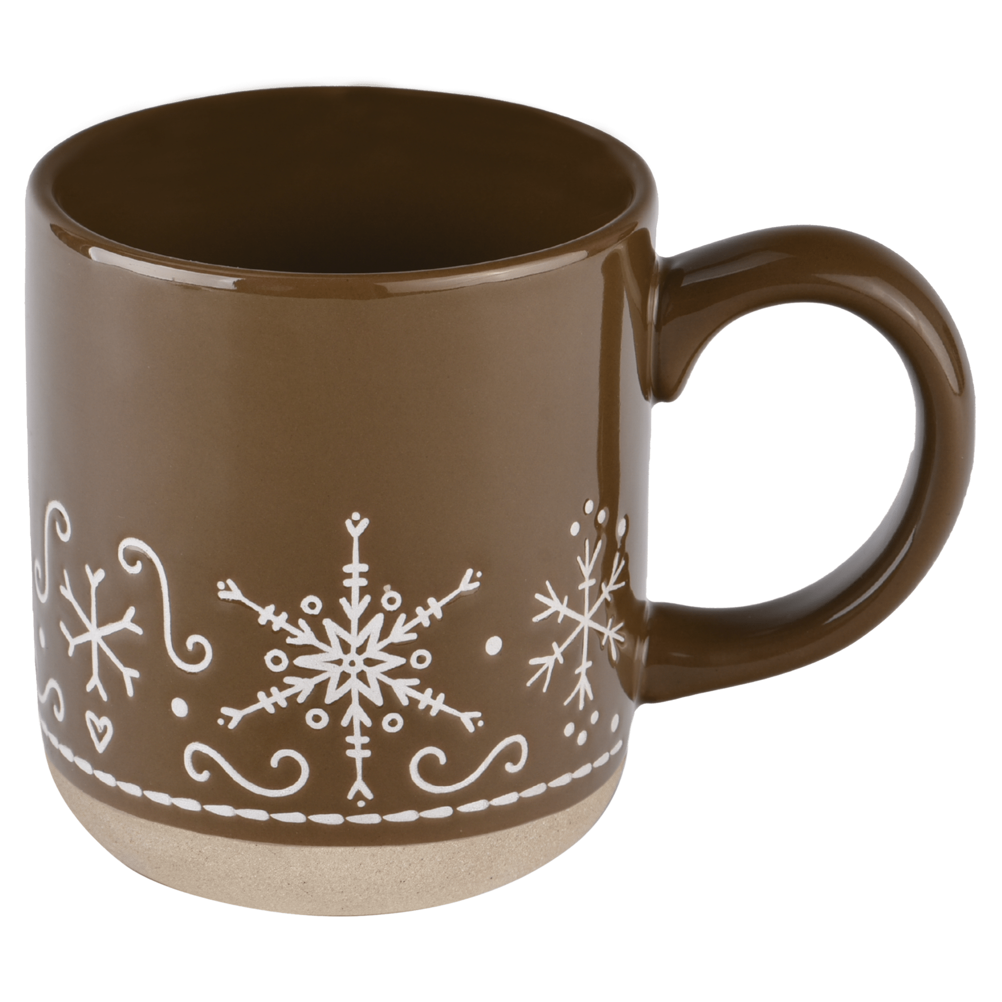 Gingerbread 14oz. Stoneware Coffee Mug