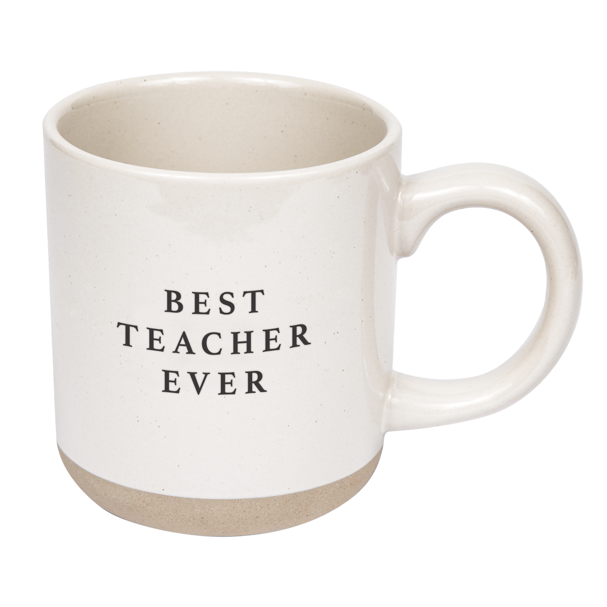 Best Teacher Ever 14oz. Stoneware Coffee Mug