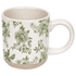 Green Delft 14 oz Stoneware Coffee Mug