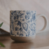 Blue Delft 14oz. Stoneware Coffee Mug