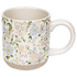 Floral 14oz. Stoneware Coffee Mug