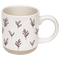 Brown Leaves 14oz. Stoneware Coffee Mug