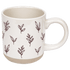 Brown Leaves 14oz. Stoneware Coffee Mug