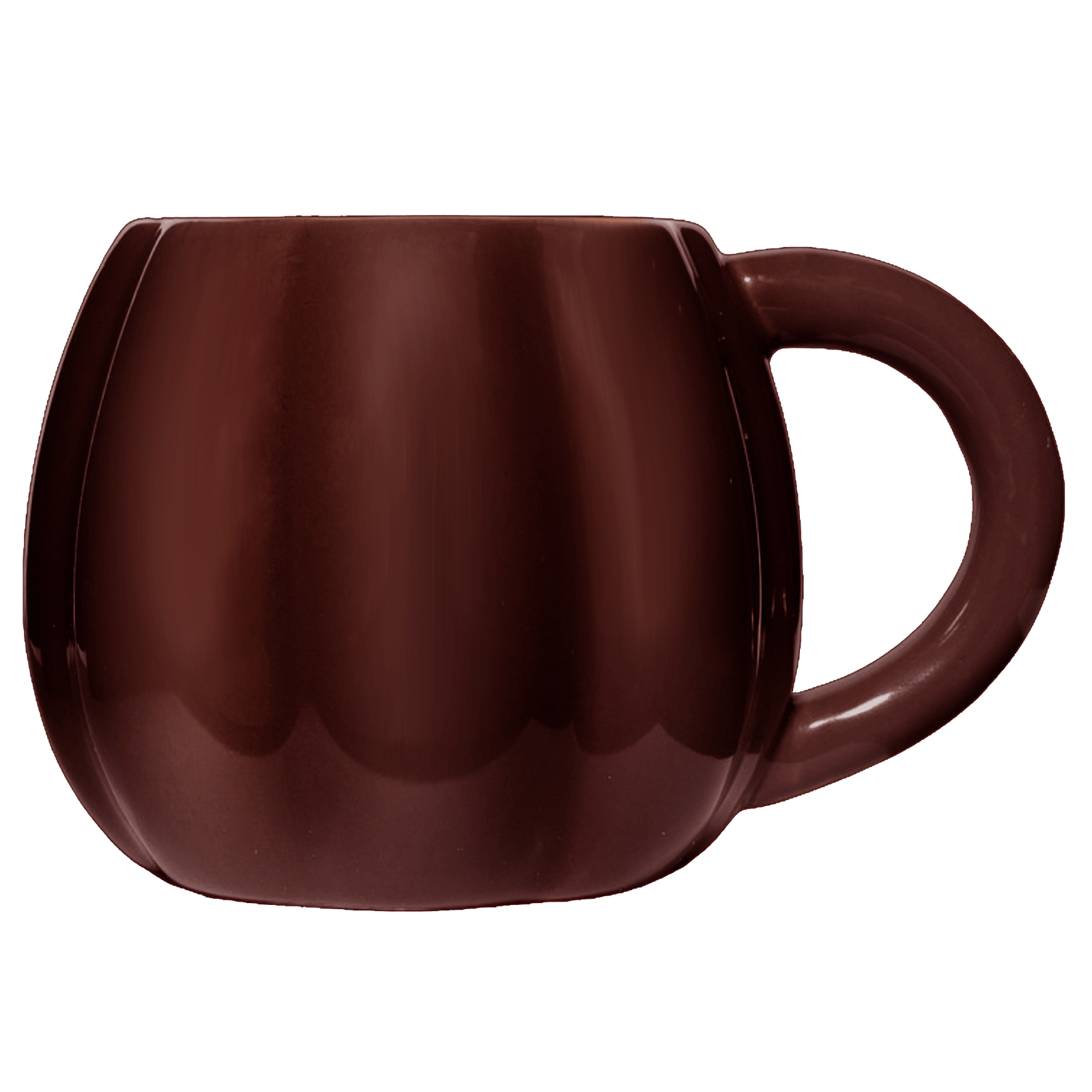 Brown Pumpkin 19oz. Figural Coffee Mug