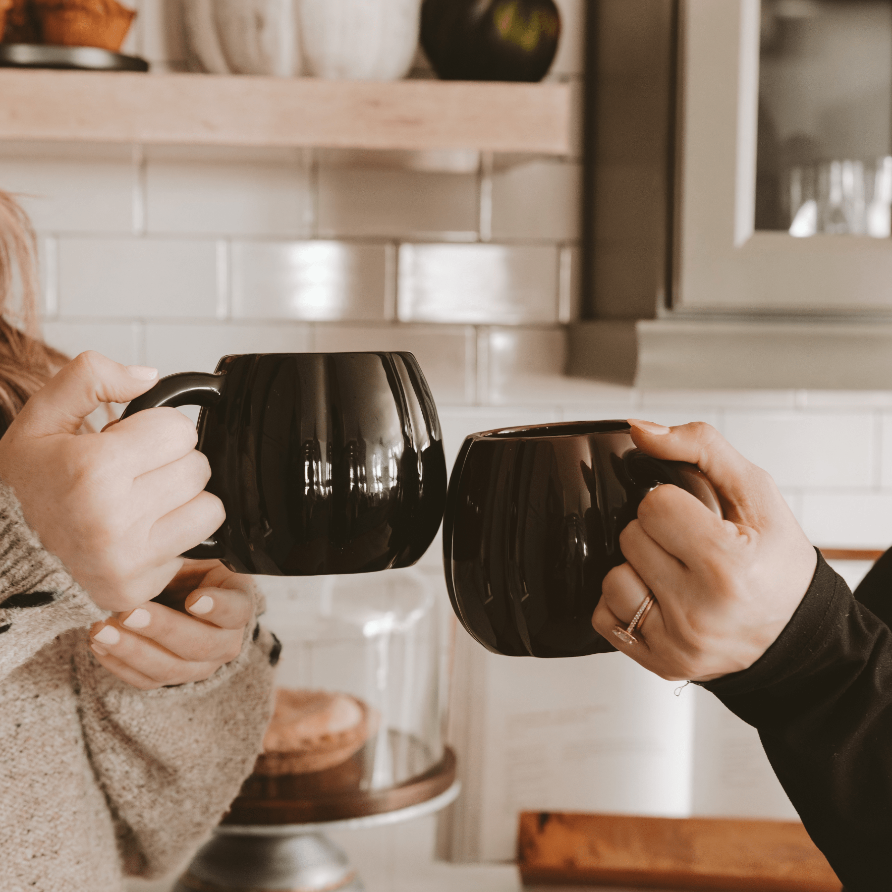 Black Pumpkin 19oz. Figural Coffee Mug