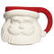 Red Hat Santa 19oz. Figural Coffee Mug