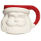 Red Hat Santa 19oz. Figural Coffee Mug