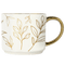 Gold Leaves 14oz. Gold Handle Coffee Mug